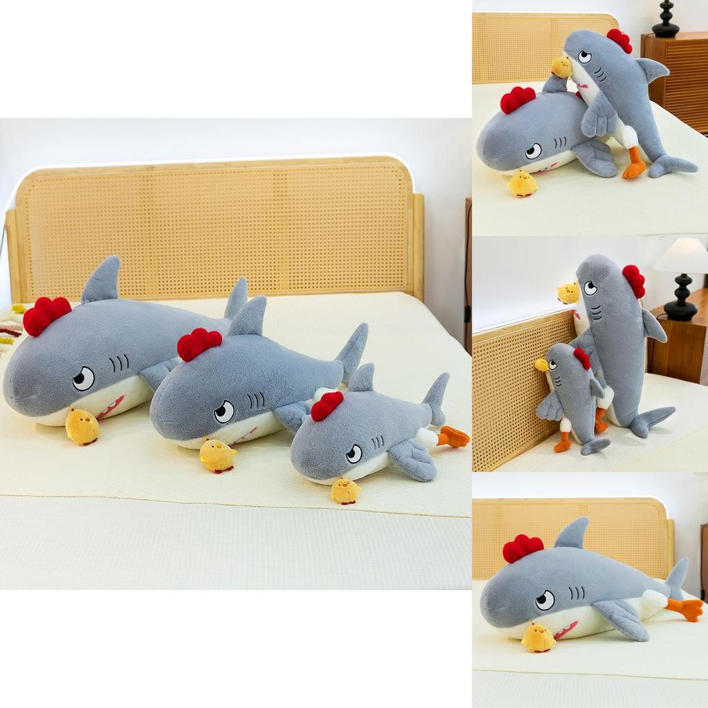 Shark Chicken Plush Toy Soft Stuffed Animal Gift For Kids And Teens