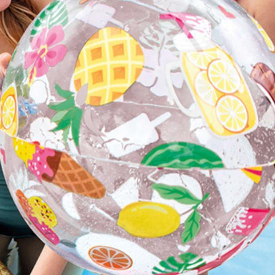 Ball Toy Floating Elastic Inflatable Kids Beach Ball Toy for Children