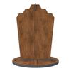Freestanding Wood Jewelry Display Rack Storage Shelf for Bracelets Necklaces and Earrings Accessories Organization Tool