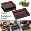 Barista Tools Solid Wood Drawer Storage Board Detachable Box Multifunctional Home Use Holder Pedestal Rounded Coffee Knock Box