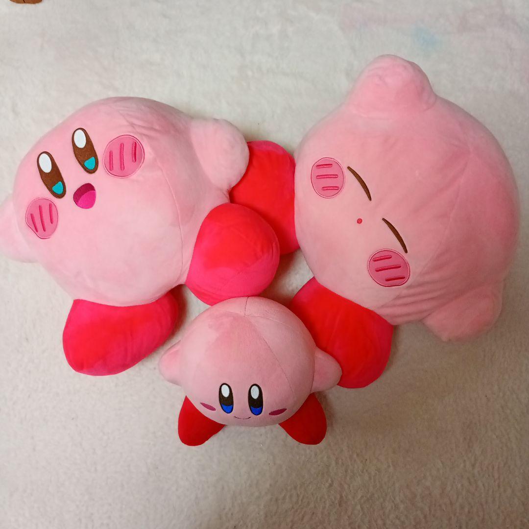 Kirby Kirby stuffed toy 3-piece set
