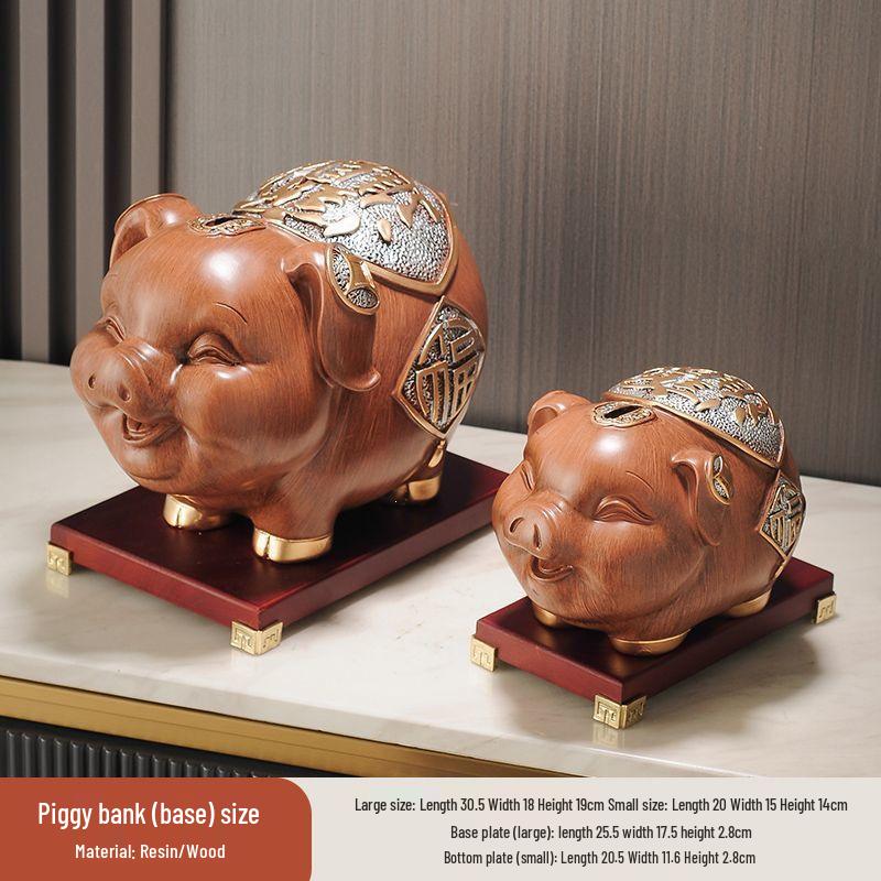2026 Kreatives Sparschwein: Einzigartiges Sparschwein-Ornament mit großem Fassungsvermögen