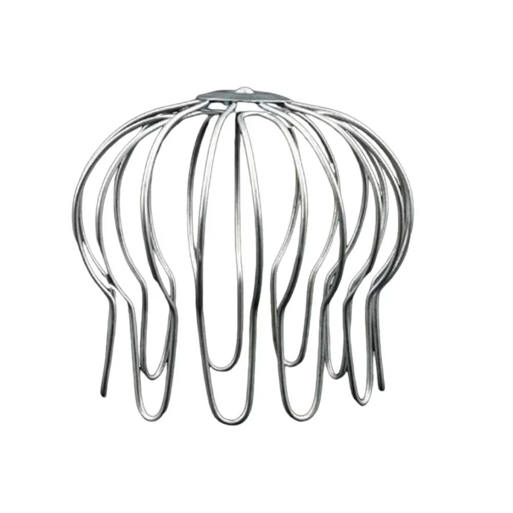 Stainless Steel Floor Drain Roof Balcony Gutter Guard Strainer Anti-blocking Rain Pipe Cap Outdoor Drainage Plumbing Fitting