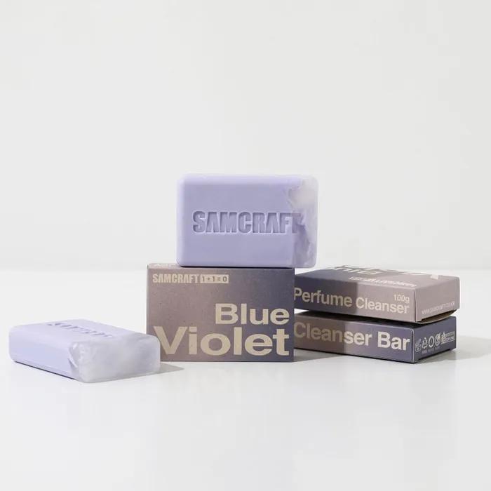 Samcraft Mildly Acidic Perfume Shampoo Bar 85g Low-irritation Handmade Solid Shampoo