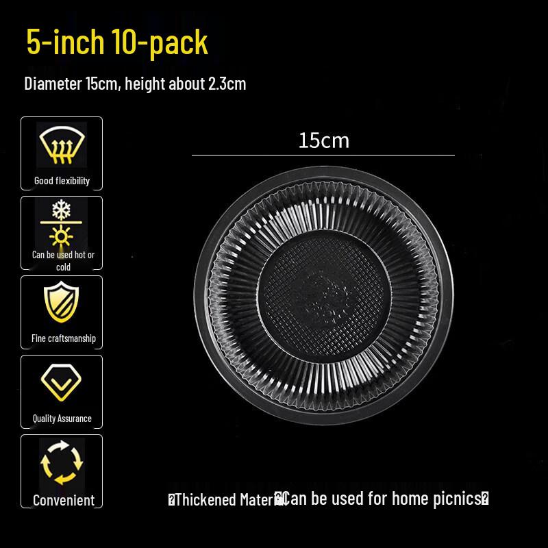 ZISIZ Disposable Aluminum Foil Plate