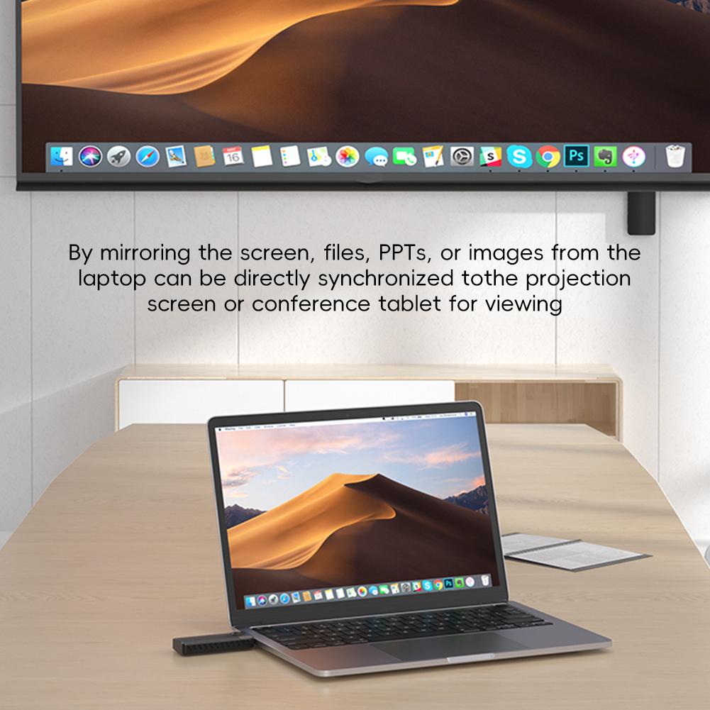 Transmițător Wireless HDMI Punct-la-Punct Oglindire Laptop Dispozitiv Multiplu Transmisie Conferință Distanță Lungă Dispozitiv Proiecție Ecran-Q50