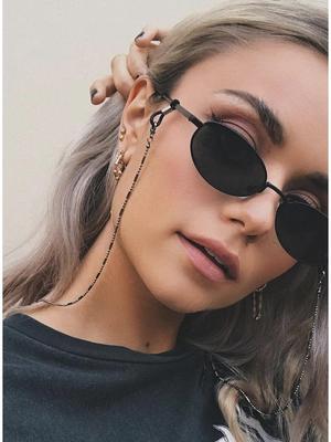 Cross-Border Fashion Non-Slip Electroplated Glasses Chain
