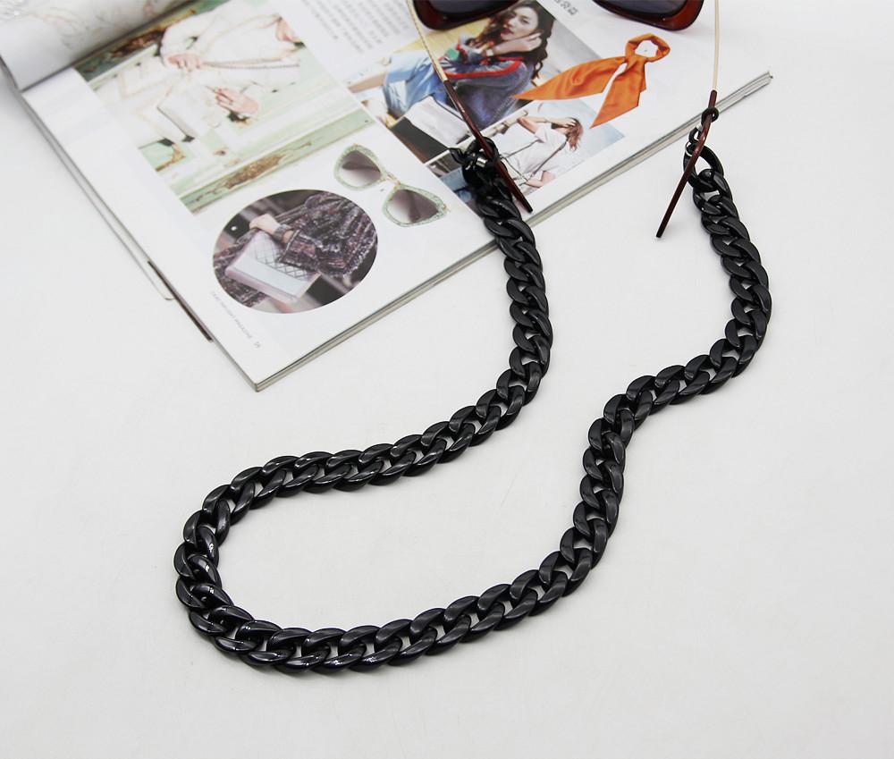 Acrylic Glasses Chains For Women Holder Cord Reading Sunglasses Chain Men Lanyard Eyeglasses Hanging Neck Chain Strap Rope Trend