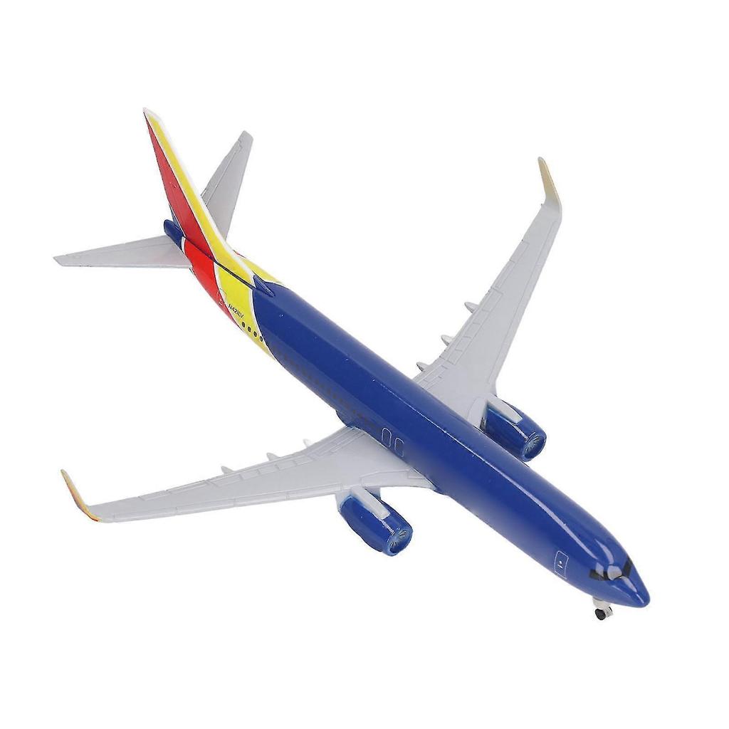 Alloy Simulated Airplane Model Diecast Airliner Model Compatible with Home Study Office - Kid & Adult Decoration