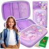 [PACK][1] Large Expandable Unicorn Pencil Case Magical Unicorn 3D Z1073