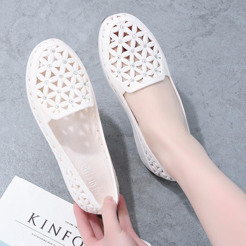 

Классические туфли mother hole, пляжная обувь с мягкой подошвой, женские нескользящие дышащие повседневные сандалии, уличные тапочки с сумкой 41