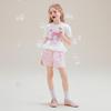 Hello Kitty Melody Cartoon Girls' Summer T-shirt & Shorts Set
