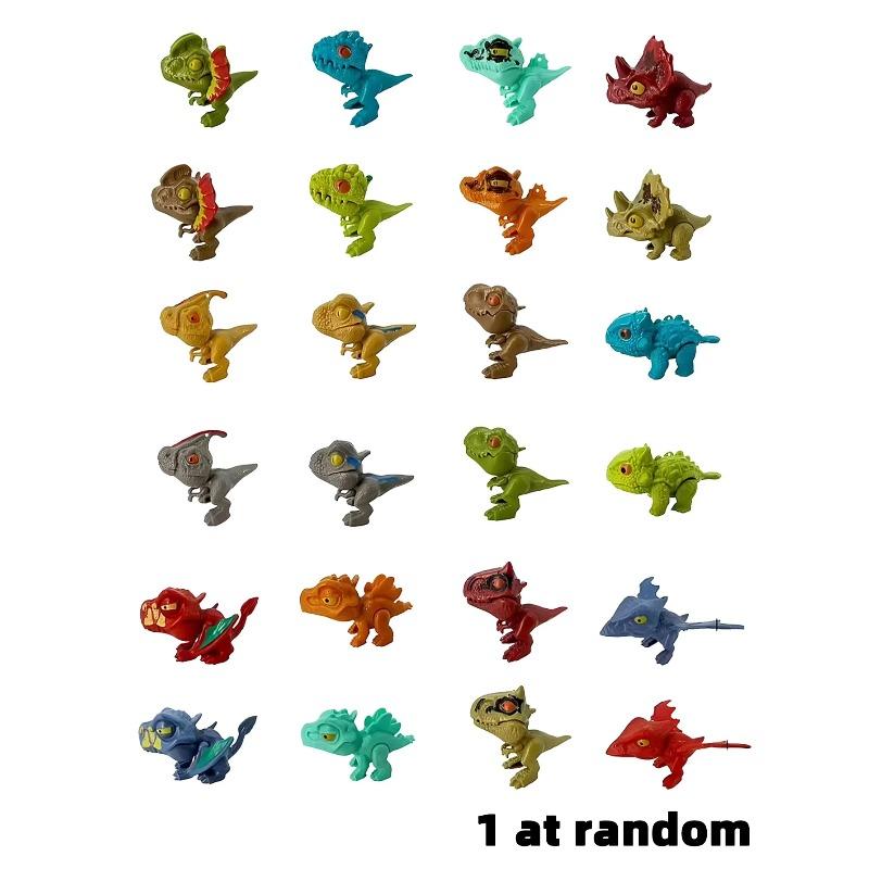 

6/12/24 PCS Finger Biting Dinosaur Tyrannosaurus Model Toys Movable Joints Simulation Dinosaur Bite Fingers Toys Festival Gift