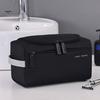 Compact Travel Toiletry Case Waterproof Bag for Men Women Wide-open Puffy Cosmetic Lightweight Makeup Organizer with Handle Shampoo Conditioner