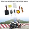 12V Motorbike Security System Wireless Remote Engine Start Arming Disarming 2 Way Motorcycle Anti-Theft Alarm System