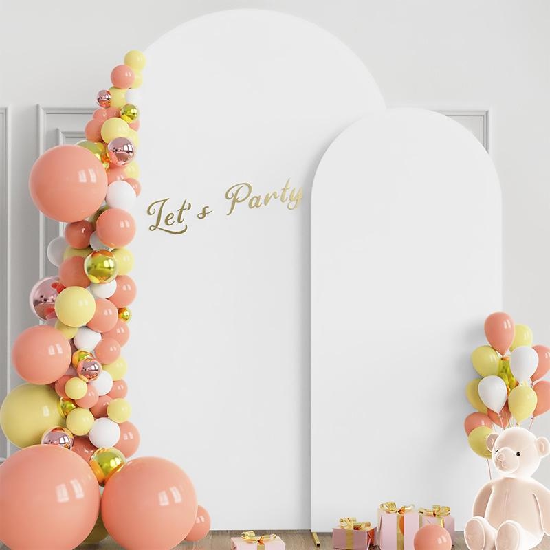 Wedding & Party Half-Round Stretch Arch Fabric Cover