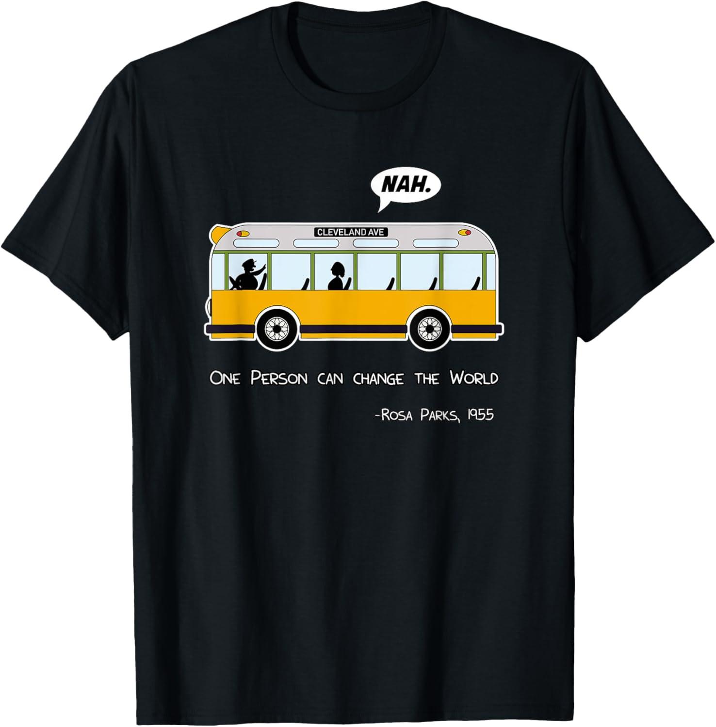 Equality Rosa Freedom Civil Rights Parks Afro Gift Shirt T Shirt XL