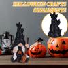 Halloween Ghost/ Pumpkin Wizard/ Dwarf Elf/home Desktop Resin Decoration Ornaments Party