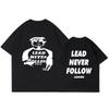 Rapper Chief Keef Lead leads high-quality T-shirts for men and women hip-hop retro cotton casual soft loose casual loose tops