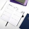English Weekly Planner 24K Notebook: High-Value Banded Daily Planner (26.7-27.6)