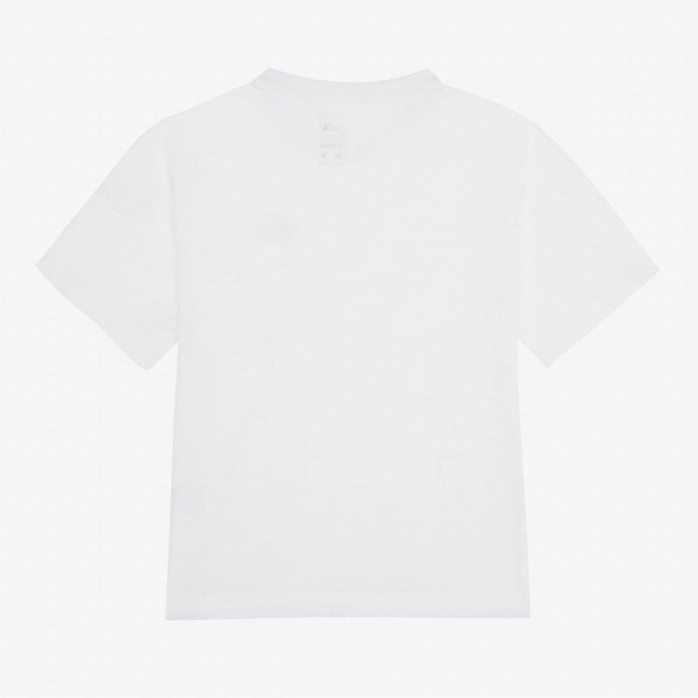 [norTh Face Official] NT7ur35b Women S froST ShorT Sleeve T ShirT whiTe