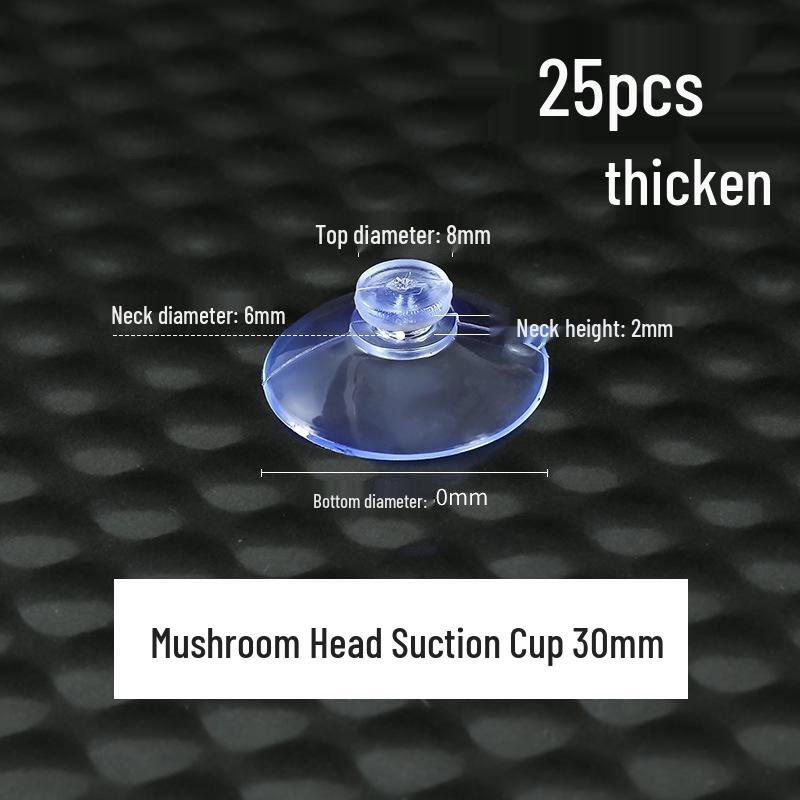 Transparent Strong Suction Hook for Glass or Tile - Free Shipping