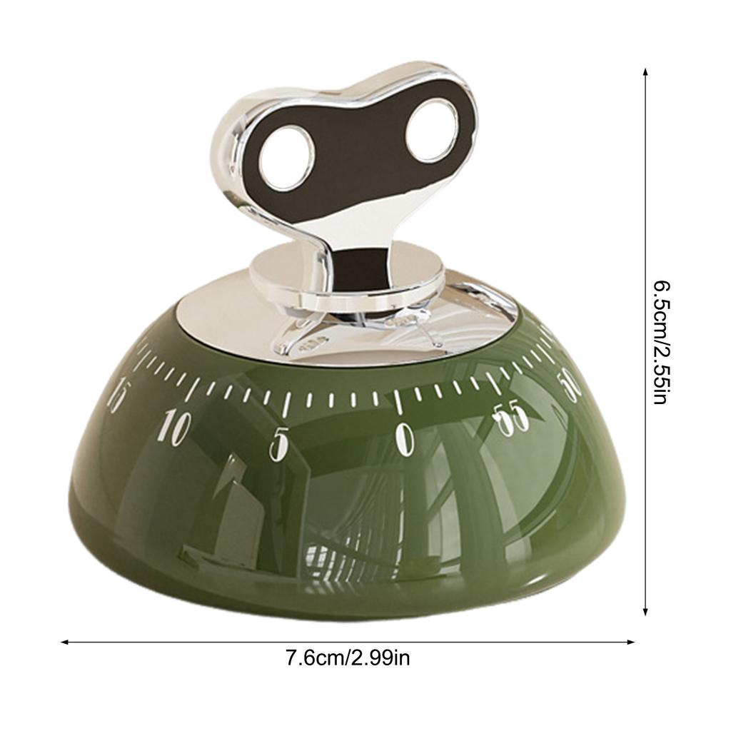 Mekanisk kökstimer Magnetisk baksida Kökstimer Nedräkningspåminnelse för kök Matlagning Bakning Användning