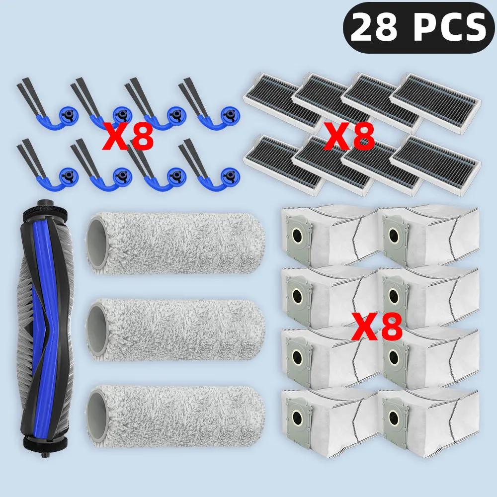 Compatible For ( ECOVACS X9 PRO OMNI ) Spare Parts Accessories Filter Main Side Brush Roller Mop Dust Bag