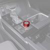 For Toyota Tundra 22-25 Red Car Drive Mode&Mirror Adjust Switch Knob Cover Ring