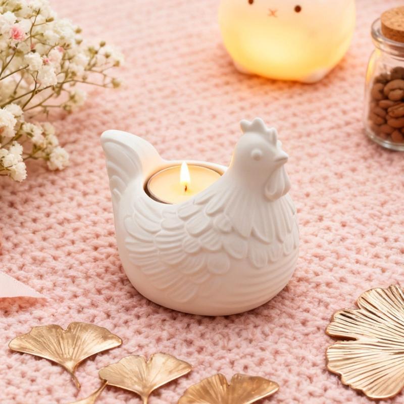 2Pcs Chick Silicone Candle Mold Multipurpose Silicone Mould For Candle Tealight Holder Easter Decoration Resin Casting