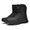 Mid Ankle Hiking Boots Men Quick Lace Hooks Metal Eyelets Deep Tread 39-46