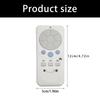 User Friendly Wireless Remote Controller Suitable for FD30 H02R and FD40 H02R Ceiling Fan Offering Intuitive Button