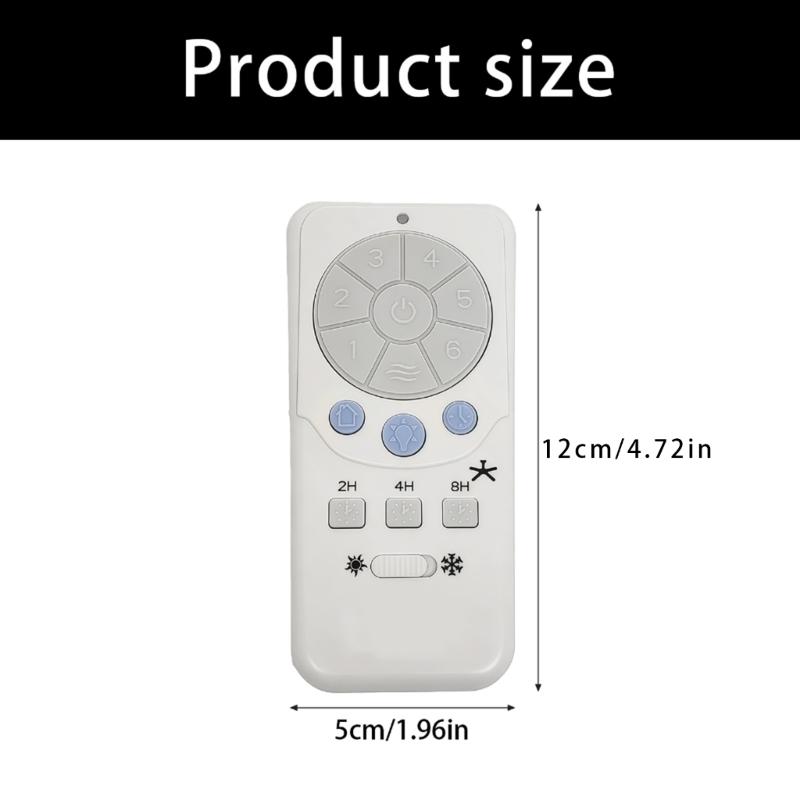 User Friendly Wireless Remote Controller Suitable for FD30 H02R and FD40 H02R Ceiling Fan Offering Intuitive Button