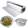 1 Roll Disposable Tin Foil Wrapper Food Grade Aluminum Foil Paper Roll Baking Tinfoil  Sandwich