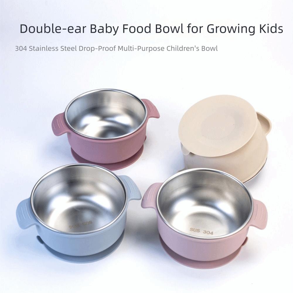 Shockproof Children's Tableware Set Divided Suction Cup Plates Baby Feeding Set  Meal Training