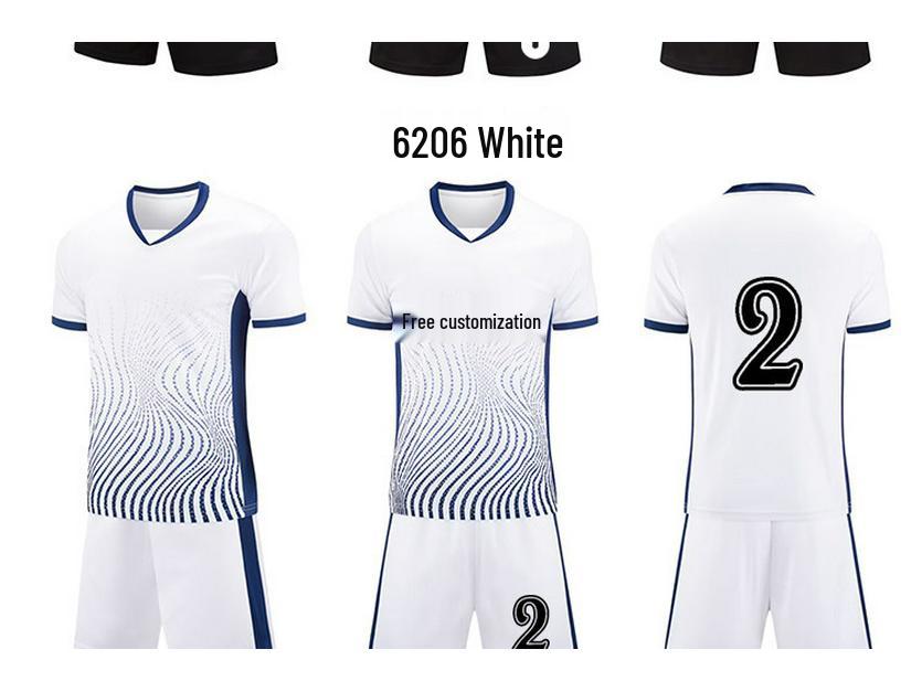 All-Ages Football Kit: Includes Jersey & Team Uniform for Training and Competition