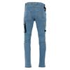 Light Blue Stretch Jeans With Reinforcement, 3Xl, Ce, Lahti