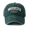 High Quality Brooklyn Embroidery Snapback Hat for Men Vintage Black Green Washed Baseball Caps for Women Gorras Hombre
