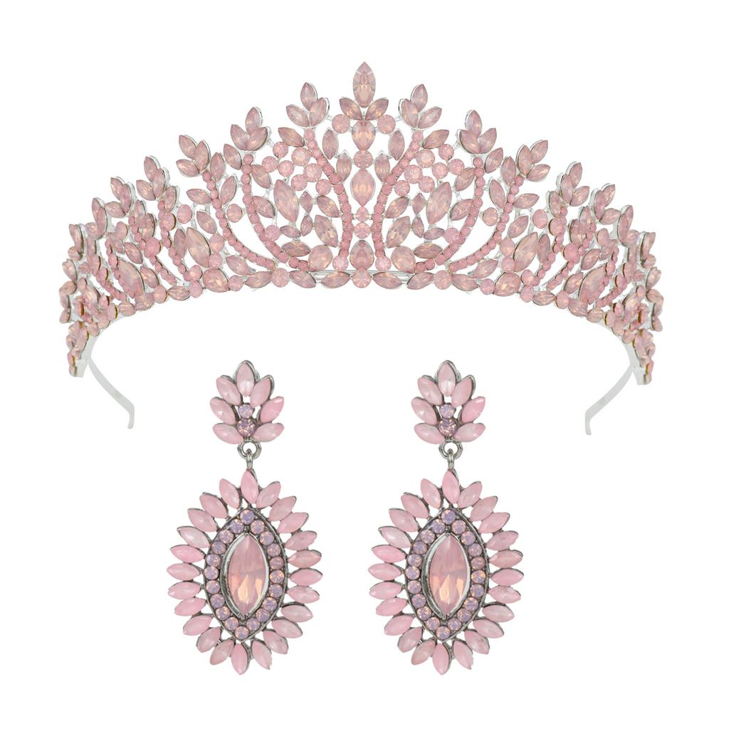 New Elegant Style Party Ball Princess Headwear Beauty Pageant Bridal Crown Headwear Wedding Headband Headwear Crown