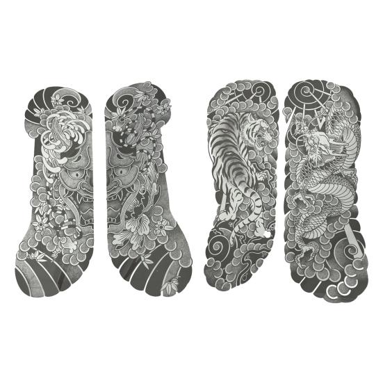 Cool Tattoo Sticker Non-irritating Temporary Arm Decoration