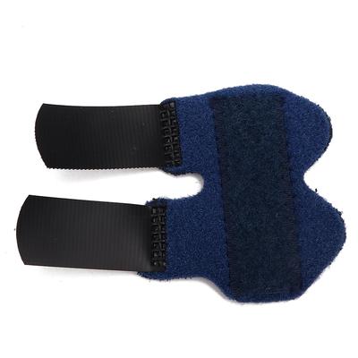 Finger Splint Brace Corrective Sleeve Fixing Belt for Straighten Broken Bent Children Woman Useblue