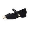 G3760-1 Huiliya 2025 new spring and autumn evening breeze design sense niche temperament Mary Jane single shoes women