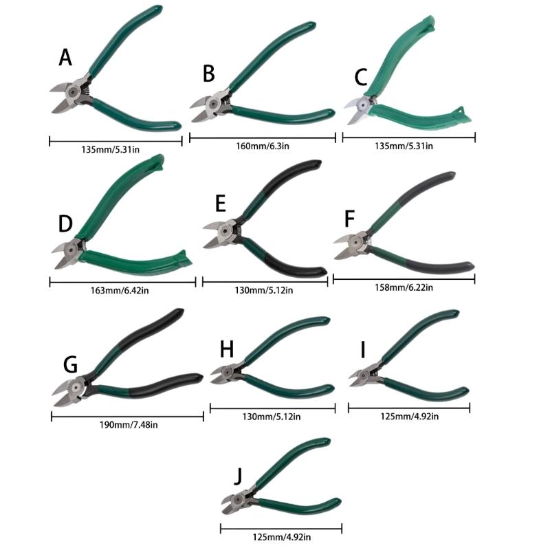5/6/7inch Diagonal Pliers Side Cutting Nipper Electronic Wire Cutters Outlet Mini Scissors Models Hand Tool Shears
