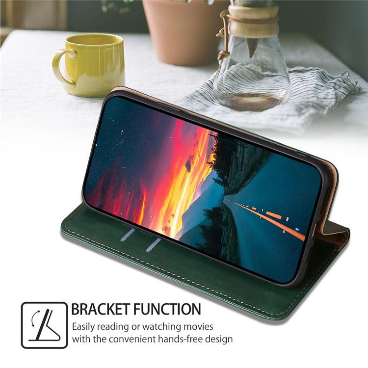 For Samsung Galaxy A05 4G Case Wallet PU Leather Magnetic Auto-Absorbed Phone Cover