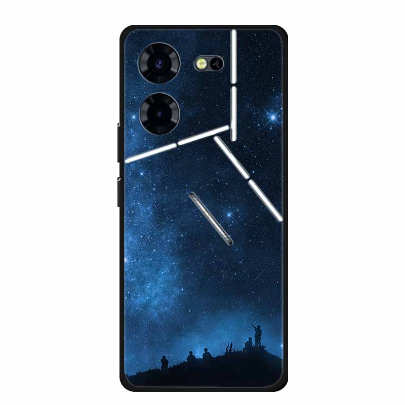 Luxury Case For Tecno Pova 5 Pro 5G TPU Soft Silicone Back Cover for Tecno Pova5 Pro 2023 LH8n Phone Cases Cute 6.78" New etui