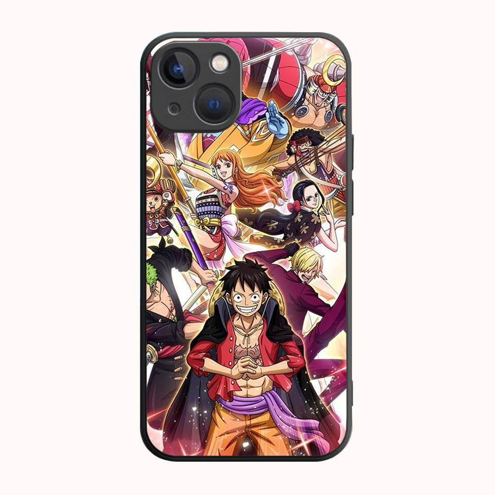 B-18 One Piece Black Case for Samsung S24 S23 S22 S21 S20 FE S10 Lite Ultra S7 S8 S9 Plus A05S A11 A12 A13 A15 A22 A24 A25 A32 A52 A71 5G