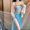 Sex Underwear Sexy Pure Desire Hot Uniform Retro Belly Pocket Antique Embroidery Seduction Nightdress Republic of China Suit