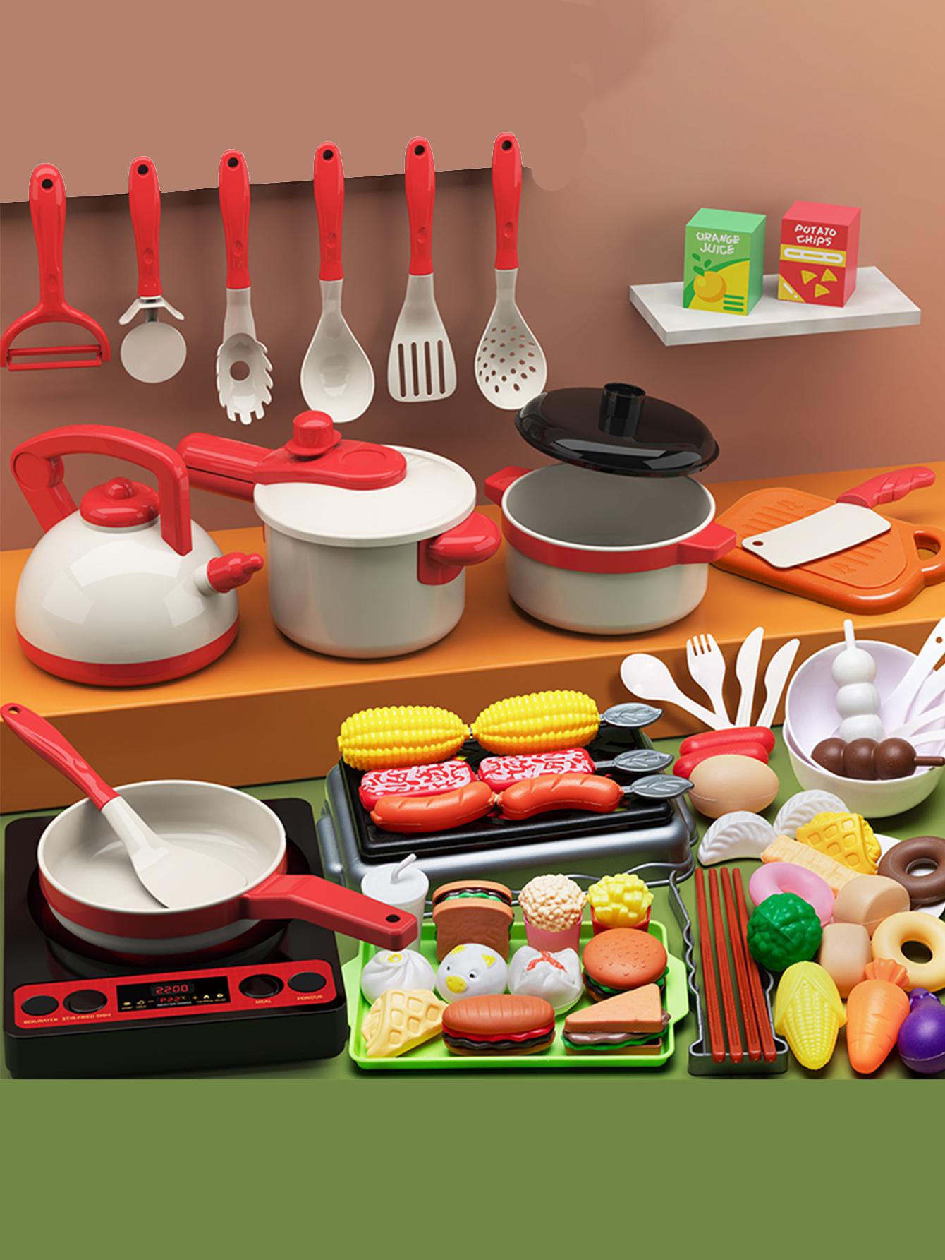 

Набор игрушечной еды для резки для детей, кухонные аксессуары, имитация фруктов и овощей, развивающая игрушка, набор еды для малышей и детей, подарок