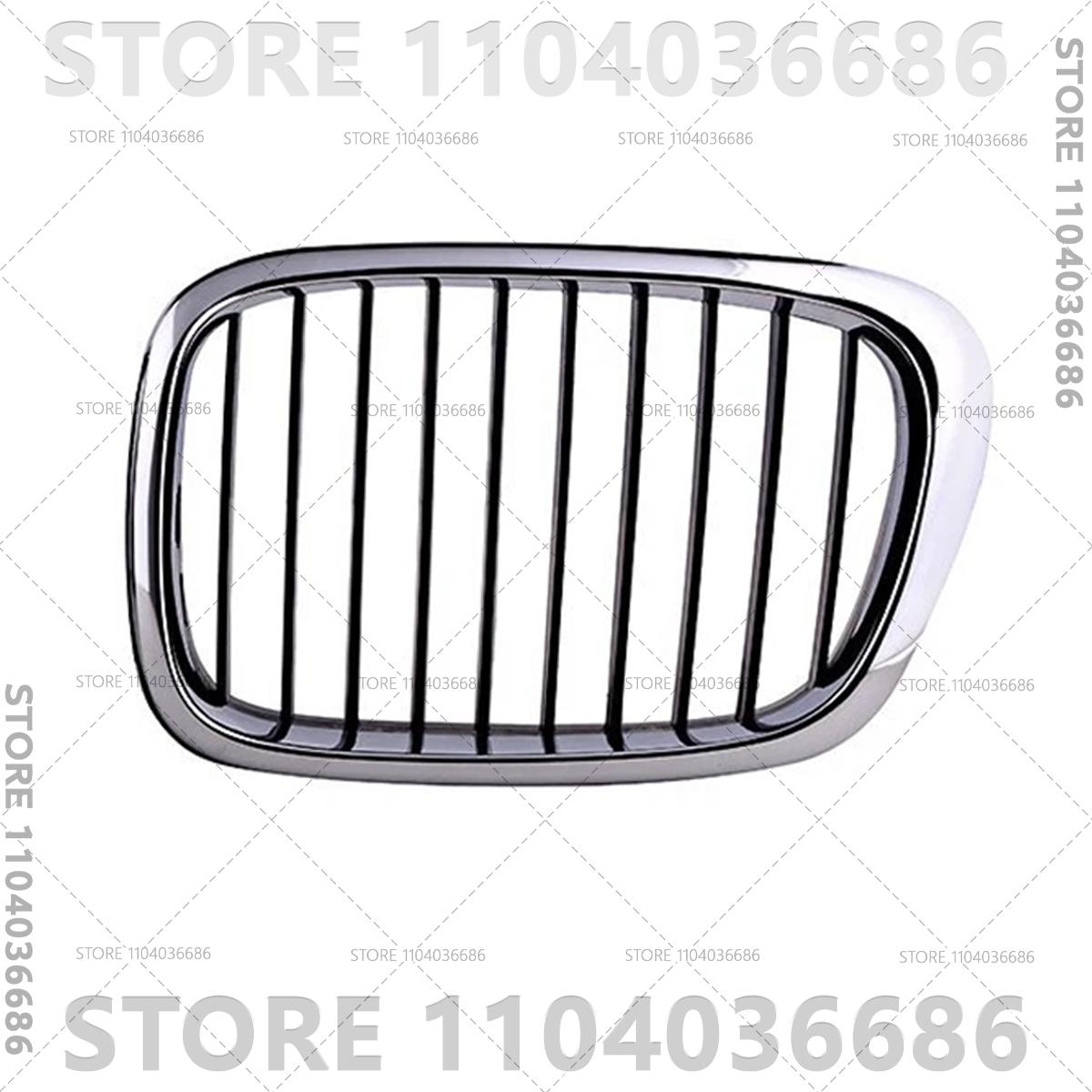 For 1999 2000 2001 2002 2003 BMW 525i 528i 530i 540i M5 E39 Chrome Black Front Kidney Grille Car Accessories