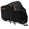 Waterproof Motorcycle Cover with Ventilation Holes [800D Ultra-Thick, 2025 Improved Model] Body Cover, 295*140*110cm, Super Water-Repellent Coating, O